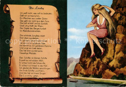 73160738 Loreley Lorelei Gedicht Loreley Lorelei - Loreley