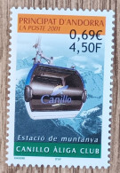 Andorre - YT N°540 - Station De Montagne Canillo Aliga Club - 2001 - Neuf - Unused Stamps