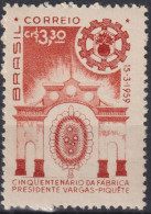 1959 Brasilien ** Mi:BR 967, Sn:BR 900, Yt:BR 685, 50th Anniversary Of President Vargas Gunpowder Factory - Unused Stamps