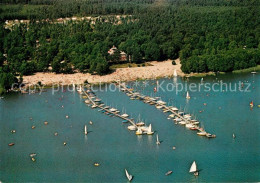 73160522 Mardorf Niedersachsen Fliegeraufnahme Segelhafen Strand Restaurant Hage - Neustadt Am Rübenberge