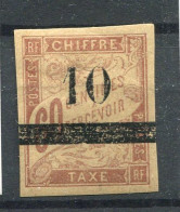 !!! SENEGAL, TAXE N°2 NEUVE CHARNIERE, AVEC GOMME - Segnatasse