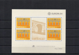 1984 Portugal MI N° Block 43  : ** MNH, Postfris, Postfrisch , Neuf Sans Charniere - 1984