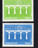1984 Monaco MI N° 1622/1623  : ** MNH, Postfris, Postfrisch , Neuf Sans Charniere - 1984