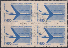 1959 Brasilien ° Mi:BR 969, Sn:BR C91, Yt:BR PA79, Inauguration Of Brazilian Jet Transport - Caravelle - Luchtpost