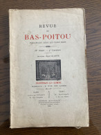 Revue Du Bas-Poitou 1935 4 BEAUVOIR SUR MER Chateau De LE GIVRE - Poitou-Charentes