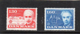 1980 Denemarken MI N° 699/700 : ** MNH, Postfris, Postfrisch , Neuf Sans Charniere - 1980