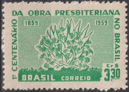 1959 Brasilien ** Mi:BR 970, Sn:BR 902, Yt:BR 687, Burning Bush, Brennender Busch - Nuovi