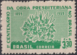 1959 Brasilien ** Mi:BR 970, Sn:BR 902, Yt:BR 687, Burning Bush, Brennender Busch - Unused Stamps