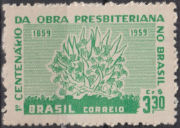 1959 Brasilien ** Mi:BR 970, Sn:BR 902, Yt:BR 687, Burning Bush, Brennender Busch - Ungebraucht