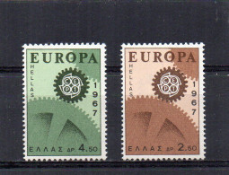 1967 Griekenland MI N° 948/949 : ** MNH, Postfris, Postfrisch , Neuf Sans Charniere - 1967