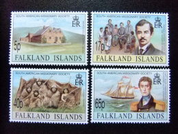 MALVINAS FALKLAND ISLANDS 1994 / MISSIONNAIRES - MISIONEROS YVERT 640 / 643 ** MNH - Islas Malvinas