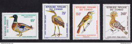 1978 CONGO - Birds/UccelliYvert PA 239/242 Serie Di 4 Val.  MNH/** - Sonstige & Ohne Zuordnung