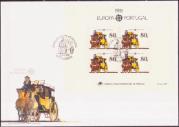 Europa CEPT 1988 Portugal FDC Y&Tn°BF58 - Michel N°B57 - 80e EUROPA - 1988