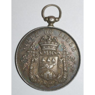 MEDAILLE - VILLE DE LILLE - GRAND FESTIVAL DU 25 JUIN 1865 - ABEILLE - Andere & Zonder Classificatie