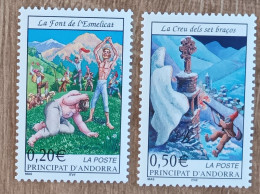 Andorre - YT N°560, 561 - Légendes Andorranes - 2002 - Neuf - Nuovi