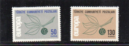 1965 Turkei Mi N° 1961/1962 : ** MNH, Postfris, Postfrisch , Neuf Sans Charniere - 1965