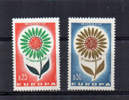 1964 Monaco Mi N° 782/783 : ** MNH, Postfris, Postfrisch , Neuf Sans Charniere - 1964