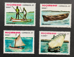 MOZAMBIQUE - 1997 - NEUF**/MNH - Série Complète Mi 1373 / 1376 - YT 1328 / 1331 - Mozambique