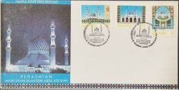 Sultan Salahuddin Abdul Aziz Mosque, Country's Largest Mosque, Islam, Islamic Architecture, Malaysia FDC - Islam