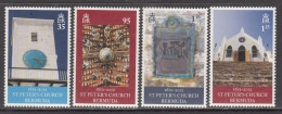 2012 Bermuda St. Peter's Church Complete Set Of 4 MNH - Bermudas