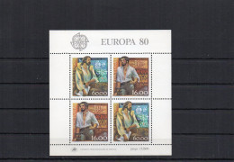 1980 Portugal MI N° Block 29 : ** MNH, Postfris, Postfrisch , Neuf Sans Charniere - 1980