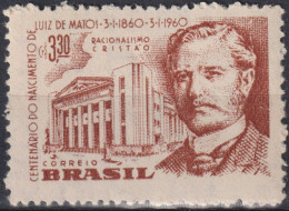 1960 Brasilien *F  Mi:BR 972, Sn:BR 904, Yt:BR 688, Birth Centenary Of Luiz De Matos (1860-1926) - Unused Stamps