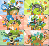 12-CARTES-GIFT-SPOREKA-15€ &30€-2010--Toutes Differentes-TBE- - Gift And Loyalty Cards