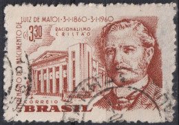 1960 Brasilien °  Mi:BR 972, Sn:BR 904, Yt:BR 688, Birth Centenary Of Luiz De Matos (1860-1926) - Used Stamps