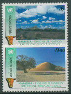 UNO Wien 1991 Namibia Landschaften 114/15 Postfrisch - Ungebraucht