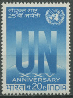 Indien 1970 Vereinte Nationen UNO 501 Postfrisch - Nuevos