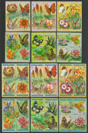 Burundi 1973 - Mi-Nr. 963-1010 ** - MNH - Schmetterlinge / Butterflies - Neufs