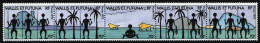 Wallis & Futuna 1992 - Mi-Nr. 620-624 ** - MNH - Gefaltet / Folded - Landschaft - Neufs