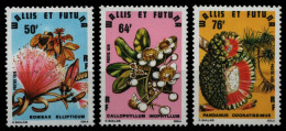 Wallis & Futuna 1979 - Mi-Nr. 339-341 ** - MNH - Früchte / Fruits - Nuevos