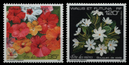 Wallis & Futuna 1993 - Mi-Nr. 641-642 ** - MNH - Blumen / Flowers - Unused Stamps