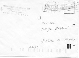 TCHECOSLOVAQUIE. 1985. "CESKOSLOVENSKY CERVENY KRIZ".CROIX-ROUGE. - Lettres & Documents