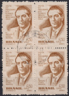 1960 Brasilien AEREO ° Mi:BR 973, Sn:BR C92, Yt:BR PA80, Adolfo López Mateos - Used Stamps