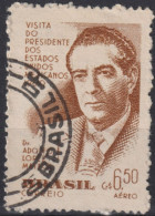 1960 Brasilien AEREO ° Mi:BR 973, Sn:BR C92, Yt:BR PA80, Adolfo López Mateos - Gebraucht