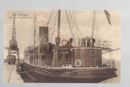 Zeebrugge - Hull Boat "Duke Of Clarence" - Postkaart - Zeebrugge