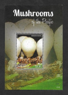 SD)2013 MICRONESIA  MUSHROOMS, PSILOCYBE WERAROA, MEMORY LEAF, MNH - Micronesia