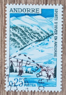 Andorre - YT N°175 - Sports D'hiver / Soldeu - 1966 - Oblitéré - Oblitérés