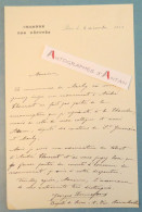 ● L.A.S 1931 Georges BONNEFOUS Député - Monument André Theuriet à Marly - à Pierre Chanlaine - Lettre Autographe - Politico E Militare