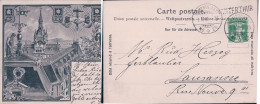 Franc-Maçonnerie, Emblémes De Métiers, Armoirie Des Couvreurs, Serruriers Et Autres, Linéaire "WINTERTHUR (1.4.1900) - Philosophie