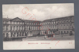 Bruxelles - Bibliothèque - Postkaart - Monumenti, Edifici