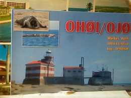 FINLAND QSL Cards > Radio Amateur - Market Reef,Finland & Sweden,Baltic Sea  2004 JU4970 - Finlande