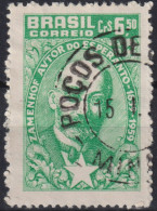 1960 Brasilien ° Mi:BR 975, Sn:BR 905, Yt:BR 691, Ludwig Lazarus Zamenhof (1859-1917), Inventor Of Esperanto - Gebraucht