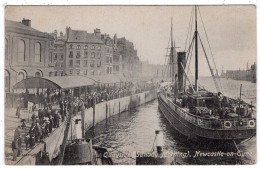 NEWCASTLE -on-TYNE - Quayside (Sunday Morning) - Newcastle-upon-Tyne