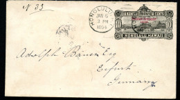 Hawaii PSE U13 Used Honolulu - Germany 1894 - Hawai