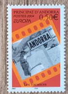 Andorre - YT N°594 - EUROPA / Les Vacances - 2004 - Neuf - Nuovi