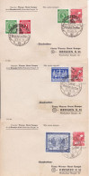 Belege Mit Bezirkshandstempel-Aufdrucken - Enteros Postales