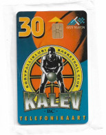 Estonia - Eesti Telefon - Basketball Club ''Kalev'', 08.1996, 30Kr, 20.000ex, NSB - Estonie